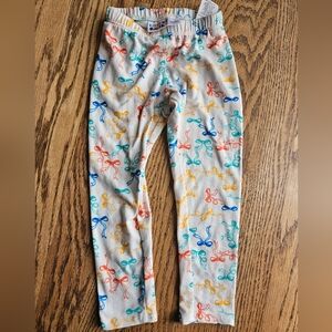 Colorful Bow Print Pants